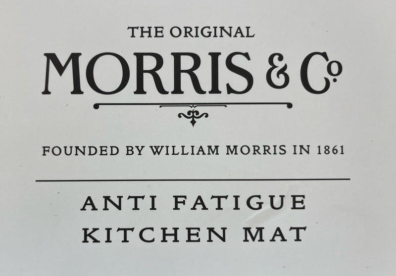 William Morris & Co~Kitchen MAT/Bath MAT~Anti-fatigue~Artistic Design~20x36~NWT~ gallery