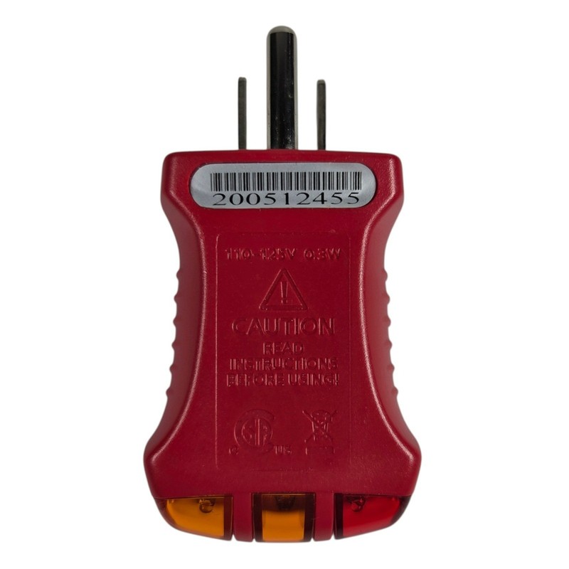 Amprobe ST-101B Electrical Wall Outlet Circuit Receptacle Tester 125V 60Hz gallery