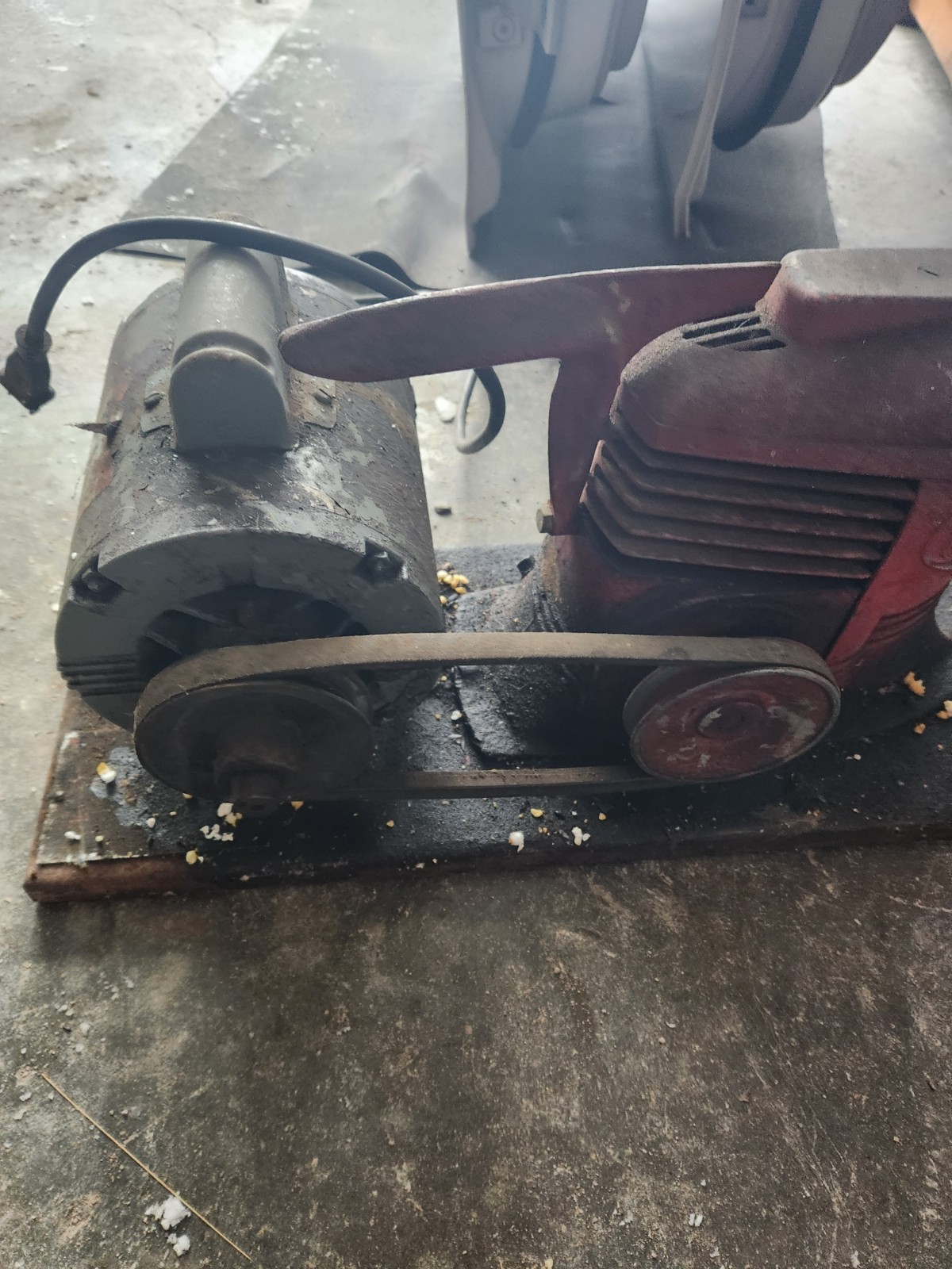 Vintage Art Deco Sears Roebuck Craftsman Running Air Compressor Dayton Usa Motor gallery