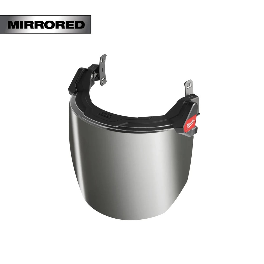Full Face Shield, Clear Coat Lens, Compatible w/ Safety Helmets & Hard Hats