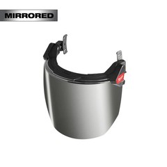 Full Face Shield, Clear Coat Lens, Compatible w/ Safety Helmets & Hard Hats