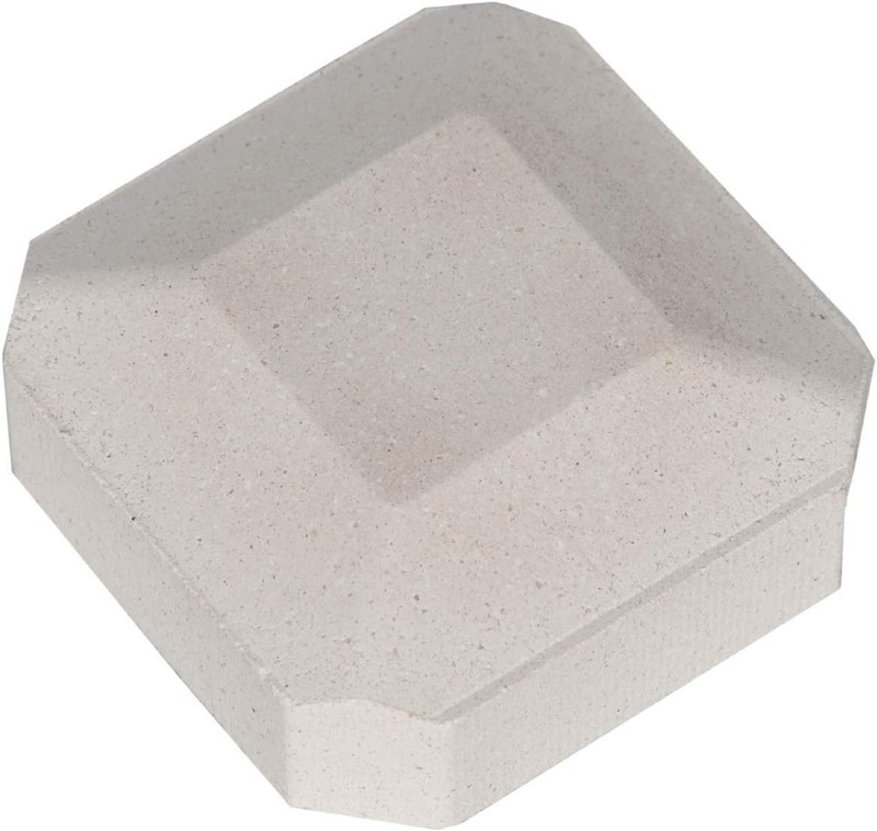 50 Pcs Ceramic Briquettes Replacement For Lynx L27, L30, CS30 Gas Grill, 2x2x0.7 gallery