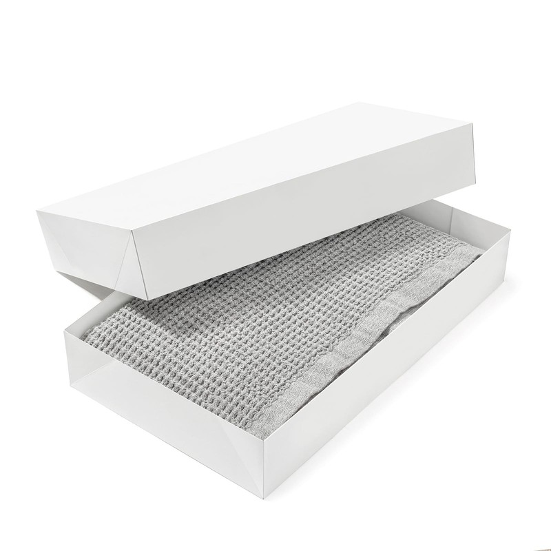 White Extra Large Gift Boxes Lids 6 PCS 24x14x4 Inches Deep Coat Clothes Robe gallery