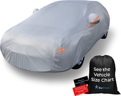 10-Layer Waterproof Car Cover for All Weather – Size A0, Sedan/SUV Protection
