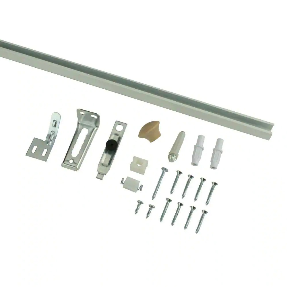 30 In. Bi-Fold Door Hardware Set Robust Steel Construction for Long-Lasting gallery