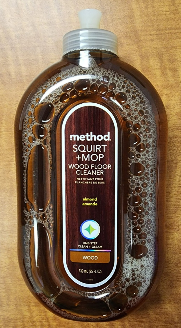6 Method Hardwood Floor Cleaners, Almond Scent, 25 oz Squirt And Mop Bottle gallery