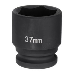 6-Point Impact Socket 3/4″ Drive 37mm Metric 40Cr Impact Socket