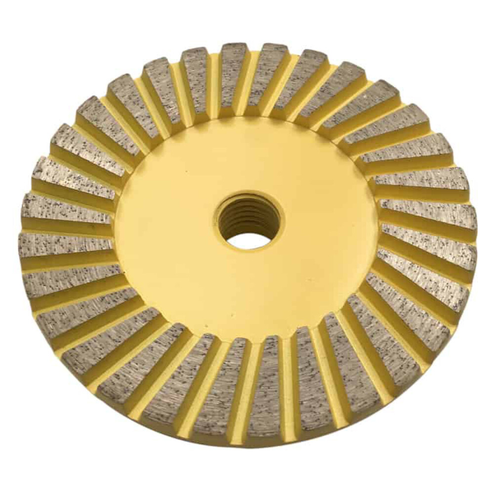 Medium/Fine Grit Grinding Wheels for Concrete, Granite and Marble, 5/8"-11 Arbor gallery