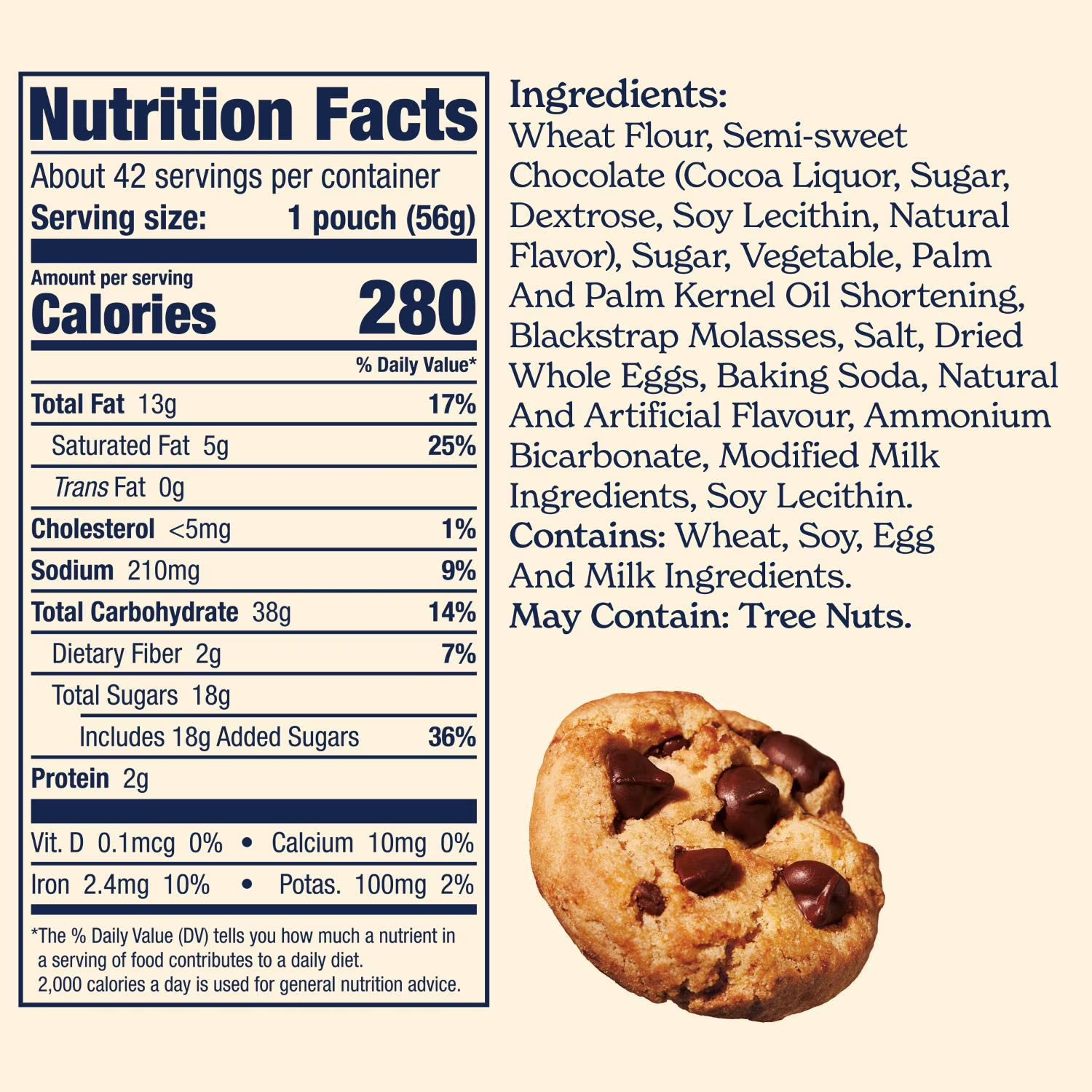 Famous Amos Chocolate Chip Cookies, 2 oz., 42 pk. gallery