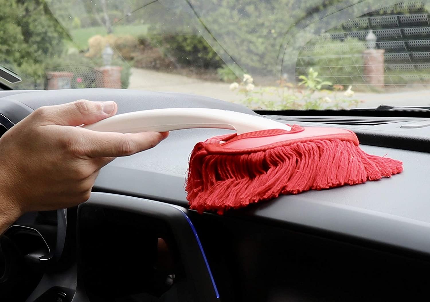 The Original California Mini Car Duster 62447 Dash Duster with storage case gallery