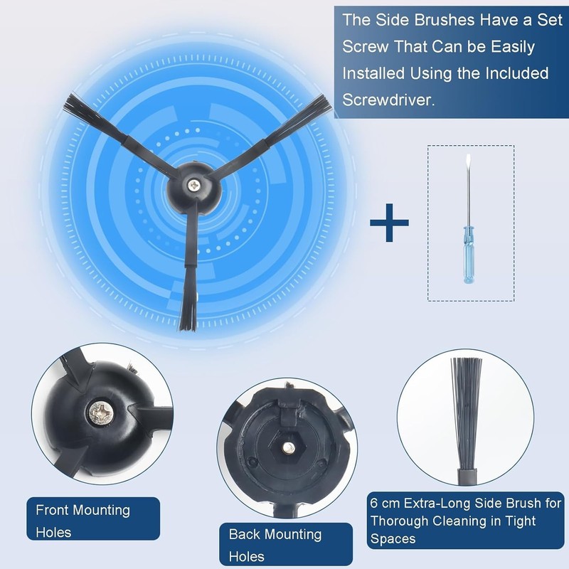 20PCS Accessories Replacement Kit for Roborock Q5 Pro Plus/Q8 Max Plus Vacuum gallery