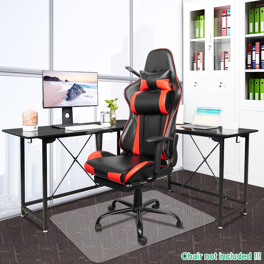 High Quality Chair PVC Floor Mat Protector Nail for Rolling Chair Home Office gallery