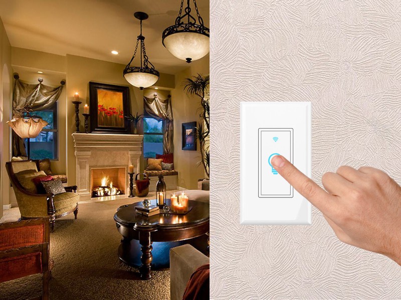 Smart Light Switch, Compatible with Alexa, Google Home IFTTT, App and Voice gallery
