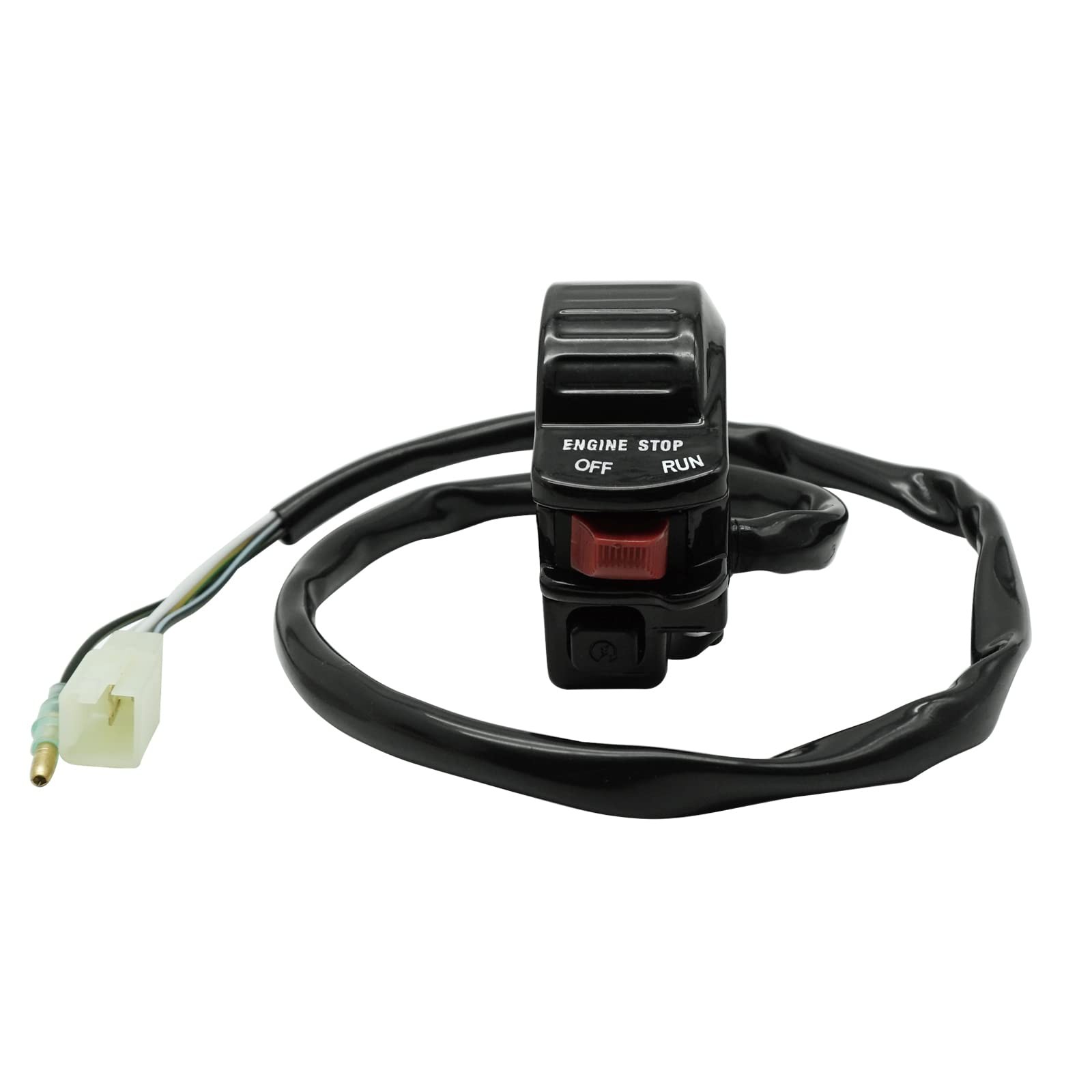 M MATI Handlebar Control Switch Start Kill Stop Button for Suzuki LT80 gallery