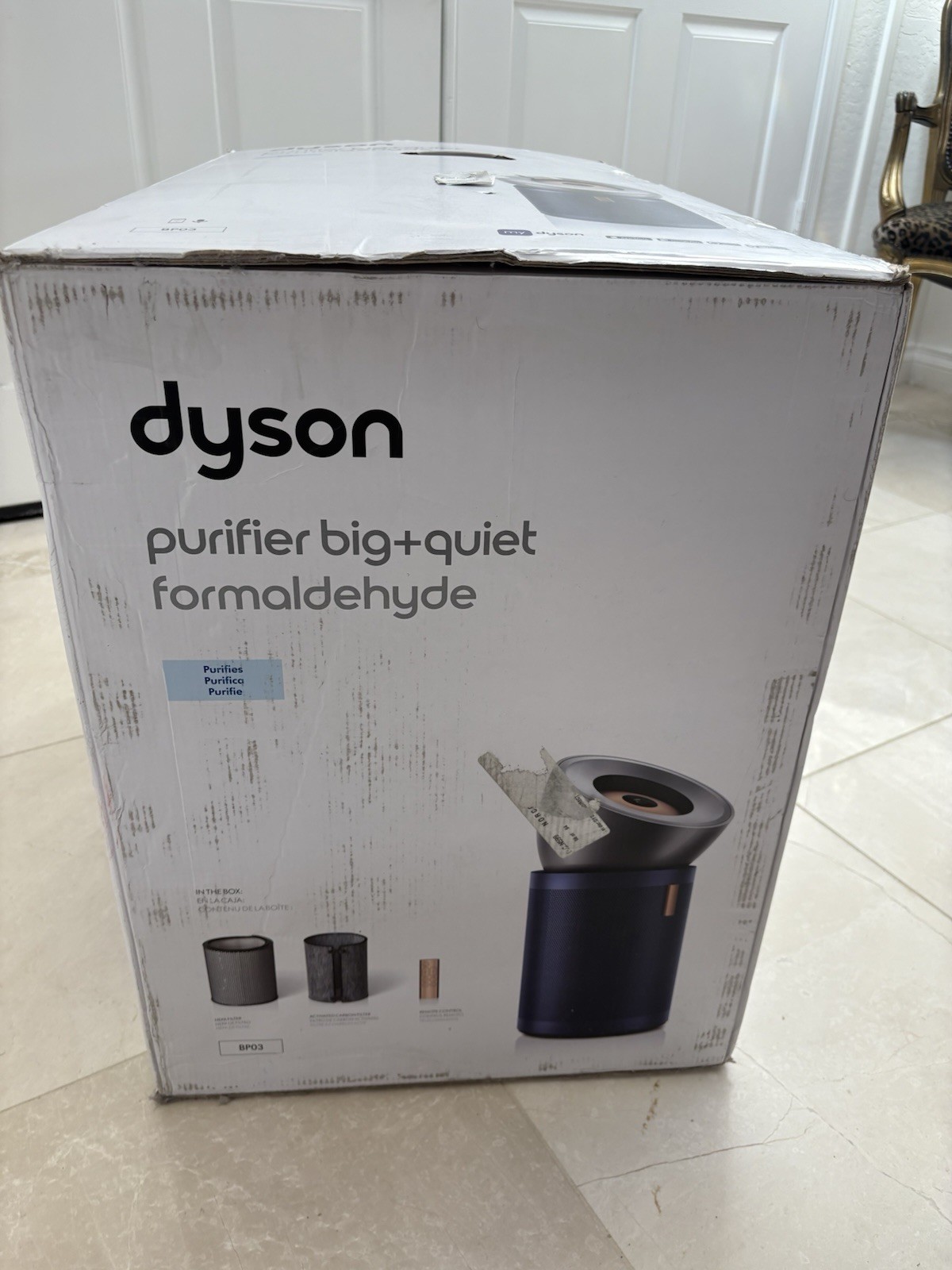 Dyson Purifier Big+Quiet Formaldehyde BP03 (Nickel/Prussian Blue) - NEW IN BOX gallery