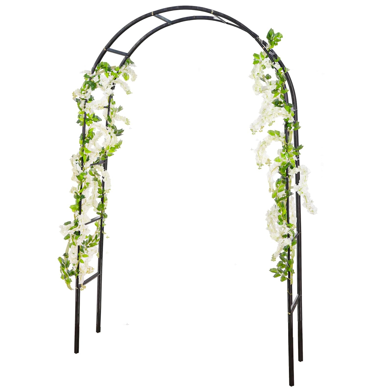 94 Metal Garden Arch Trellis for Climbing Plants Outdoor Decorations gallery