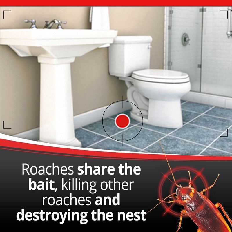Combat Max Large Roach Killing Bait, 8 count (Pack of 1) gallery