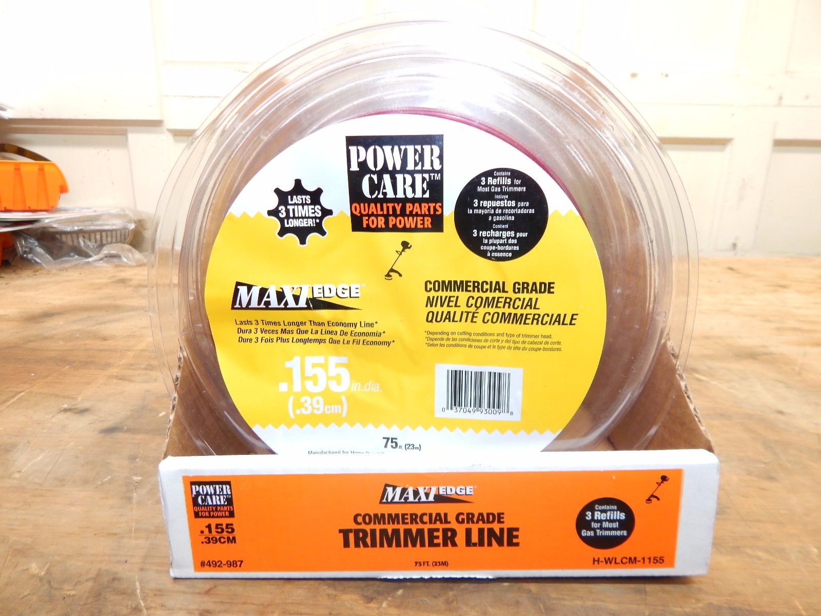 (6) MAXI-EDGE .155 Trimmer Line 75FT ROLL-NEW IN PACKAGE-LOOOOOK gallery