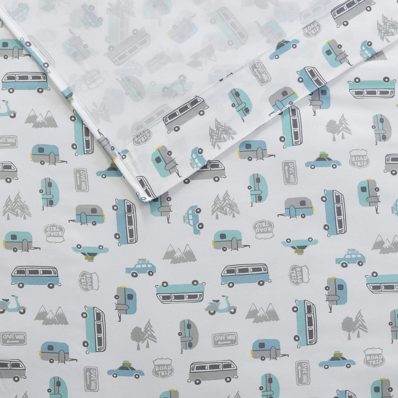 Intelligent Design Microfiber Cozy Bed Sheet Set, Modern All Season Bedding &... gallery