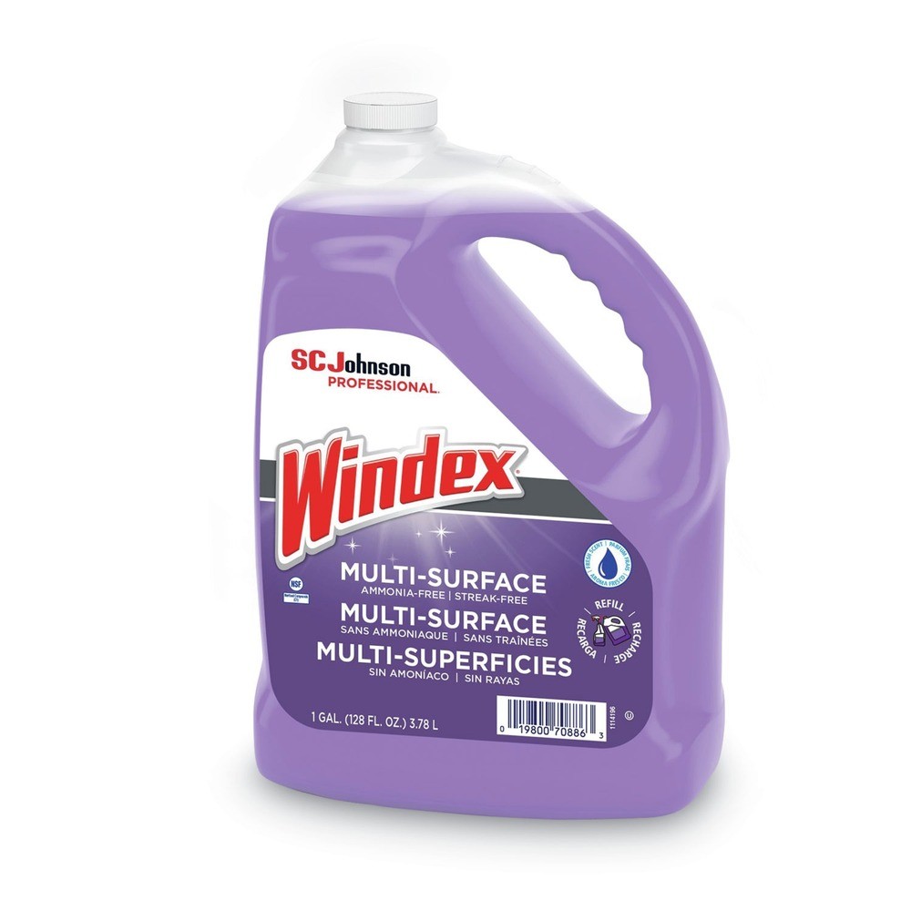 Windex 697262 Non-Ammoniated Multi Surface Cleaner - Pleasant Scent (4/CT) New gallery