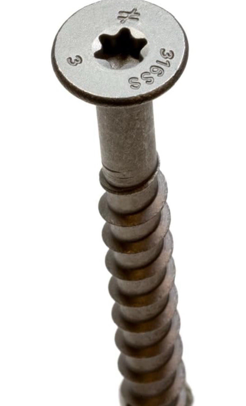 Simpson THD37212CS6SS Titen HD 3/8 in. x 3 in. Type 316 SS Countersunk Head gallery