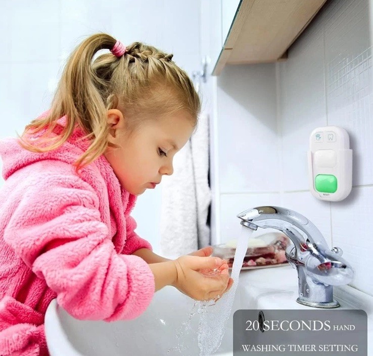 SOARING Wireless Battery Powered Timer 4 Kids 2 Min Brush, 20 Sec Hand Wash A10 gallery