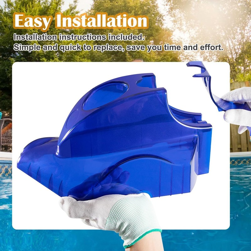 for Polaris 360 380 Pool Cleaner Replacement Top Cover, Back Plate 9-100-1240 gallery