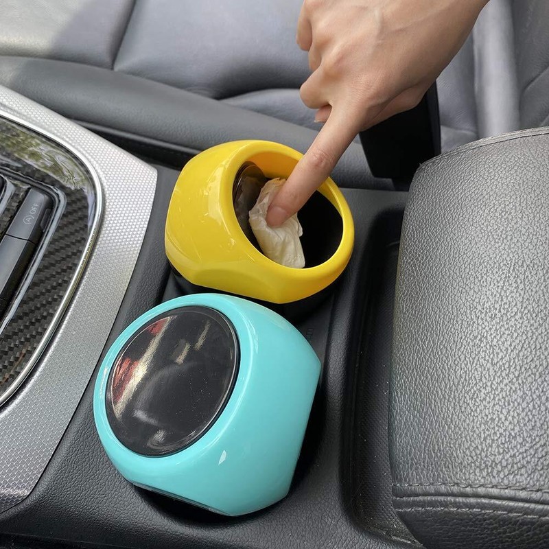 Car Garbage Trash Can Mini Auto Garbage Can Car Trash Can Common Use For Autotiv gallery