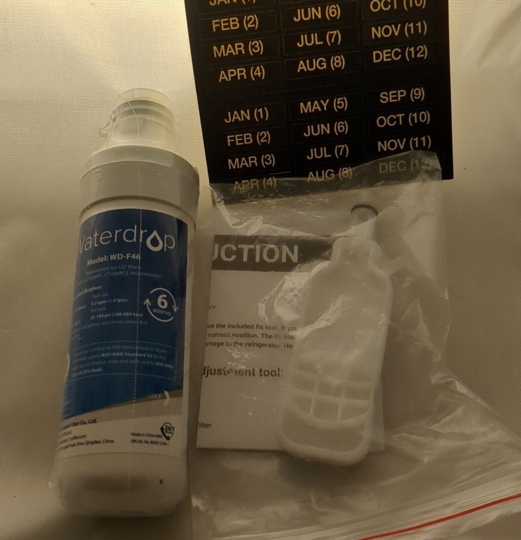 LG Water replacement Filter Wd-f46 gallery