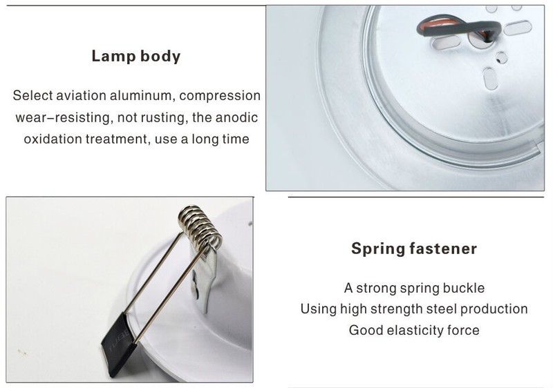 Dimmable Recessed Led Ceiling Light Downlights Spotlight 5/7/9/12/15W 110V-240V gallery