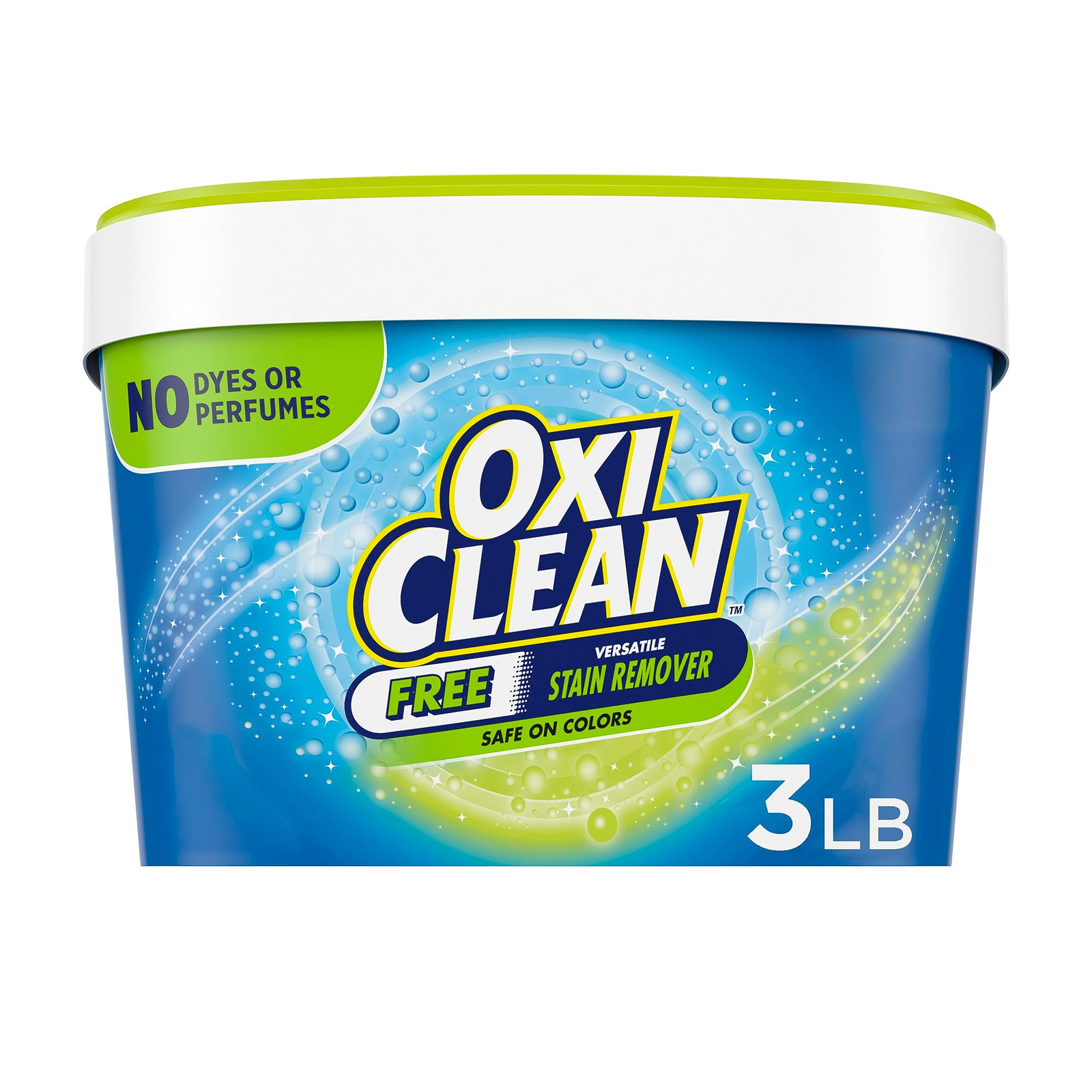 OxiClean Free Versatile Stain Remover Powder 3 lb Dye Free Multi Use Cleaner gallery