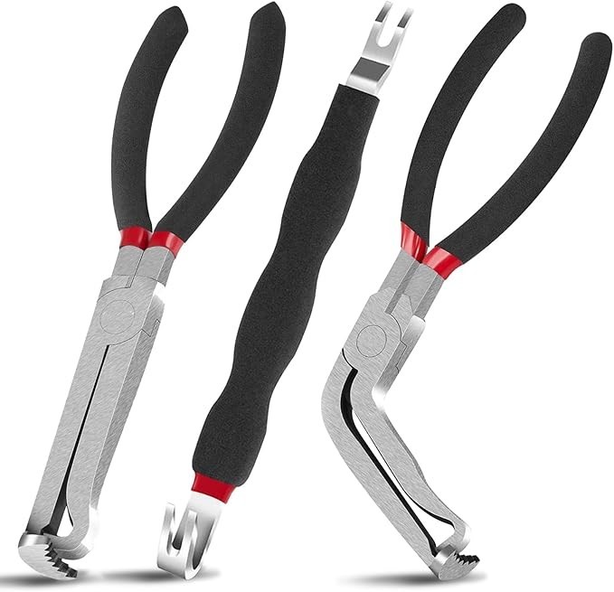 3Pc Electrical Disconnect Pliers For Car Connector Separator Automotive Tool Kit gallery