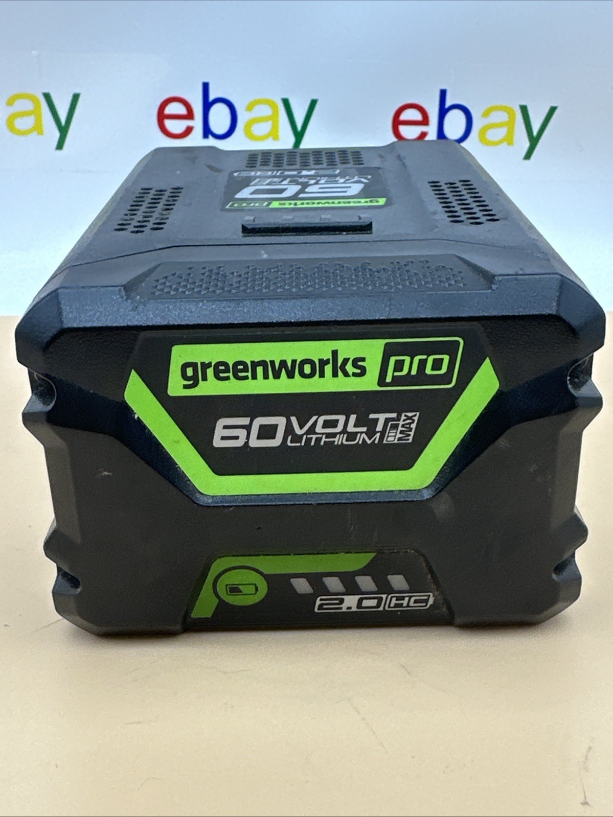 GreenWorks Pro 60-Volt Max 2.0 Amp Hours Rechargeable Lithium Ion- A2B3-9 gallery