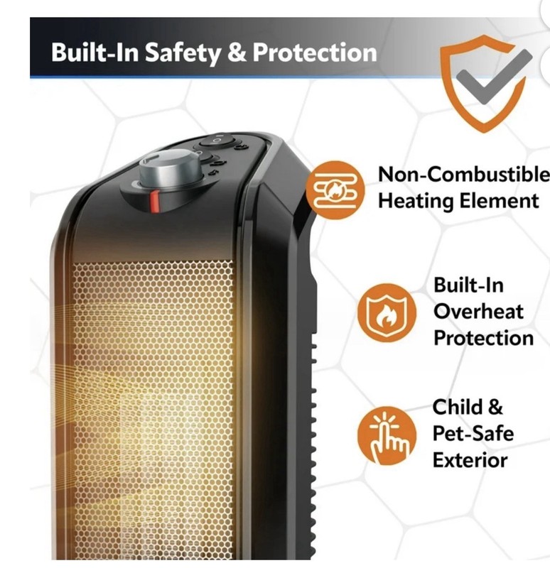 Lasko Digital Ceramic Tower Heater with Remote Control CT16670 gallery
