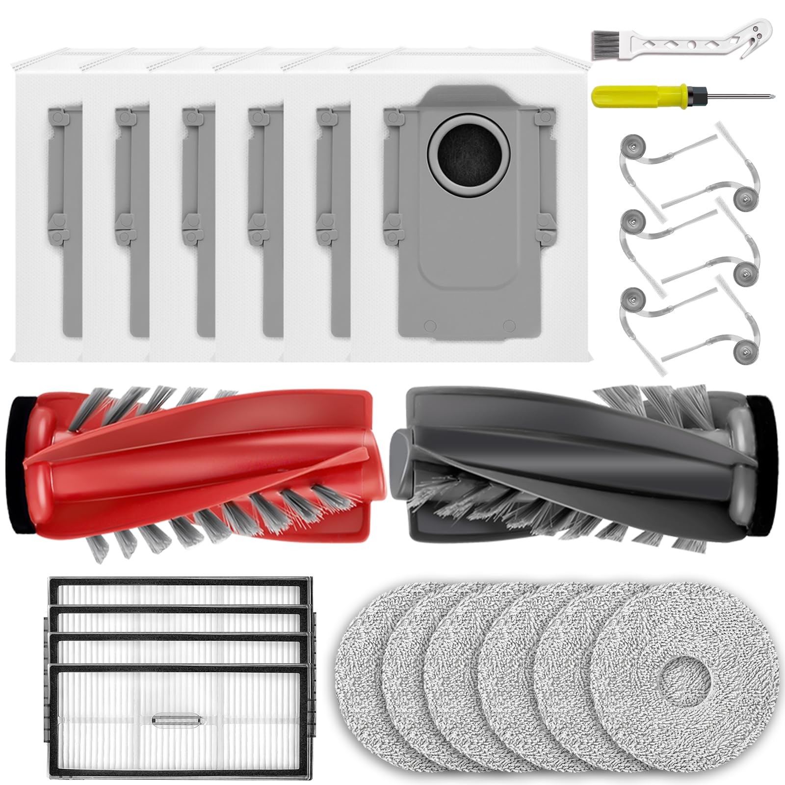 25 Pcs Saros 10R Accessories Kit Compatible with Roborock Saros 10R / Saros 2... gallery