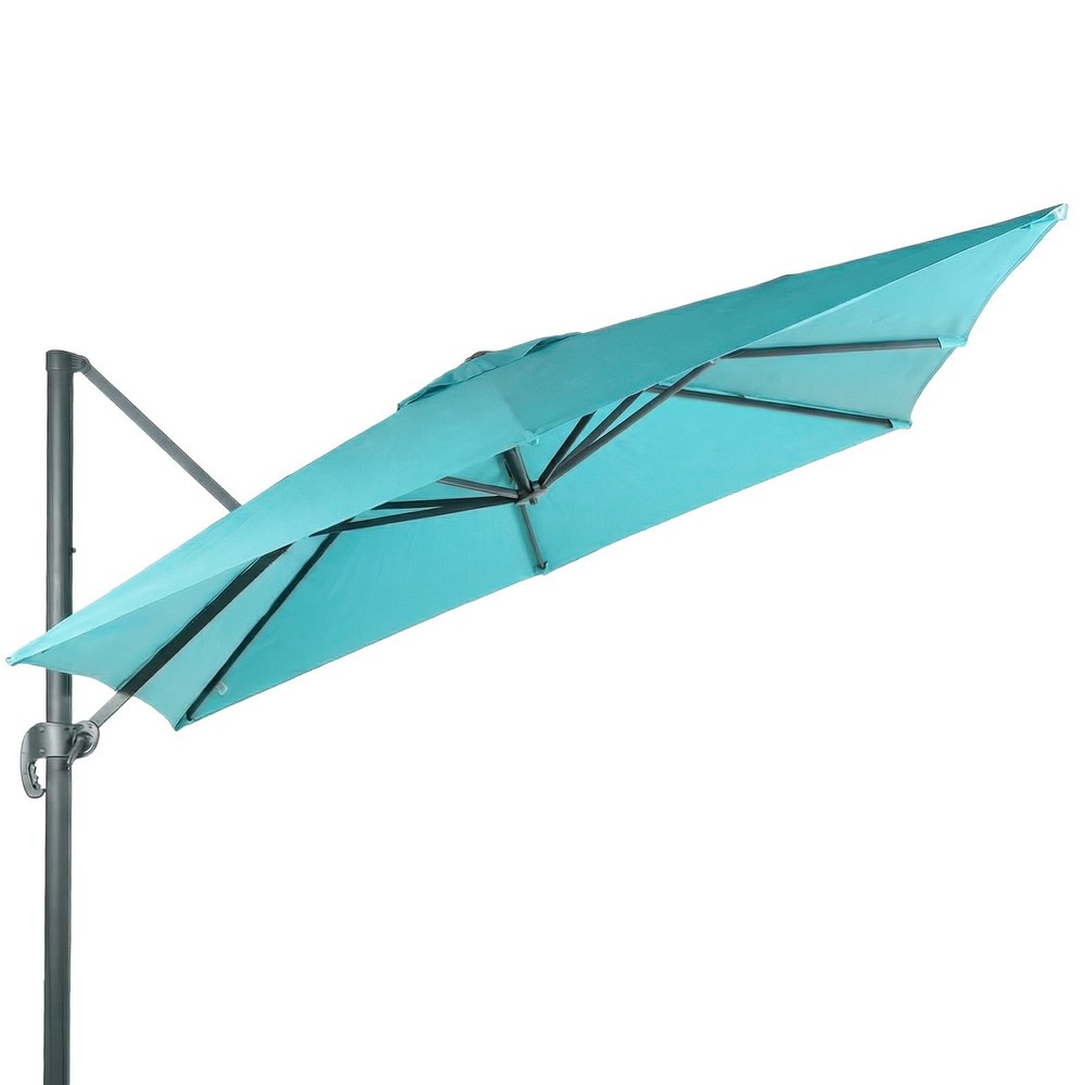10x10' Replacement Cantilever Offset Umbrella Canopy 8 Ribs Square (Canopy Only)