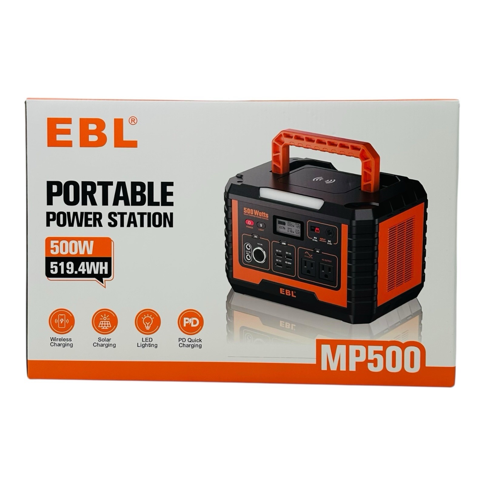 EBL Portable Power Station 500W MP500 gallery