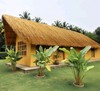 VEVOR Artificial Thatch Grass Roof, 1.6 x 19.7 ft Tiki Bar Hut Thatch Roofing gallery