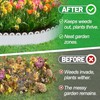 Connectable Garden Landscape Edging - 15ft Total Length No Need 15 Feet White gallery