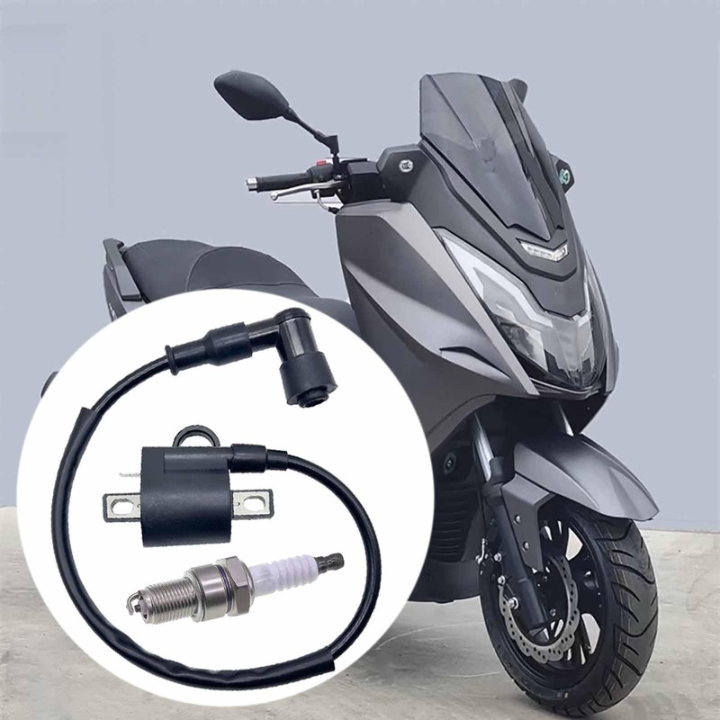 Ignition Coil and Spark Plug for 50cc 90cc 110cc 125cc 150cc 200cc 250cc ATV gallery