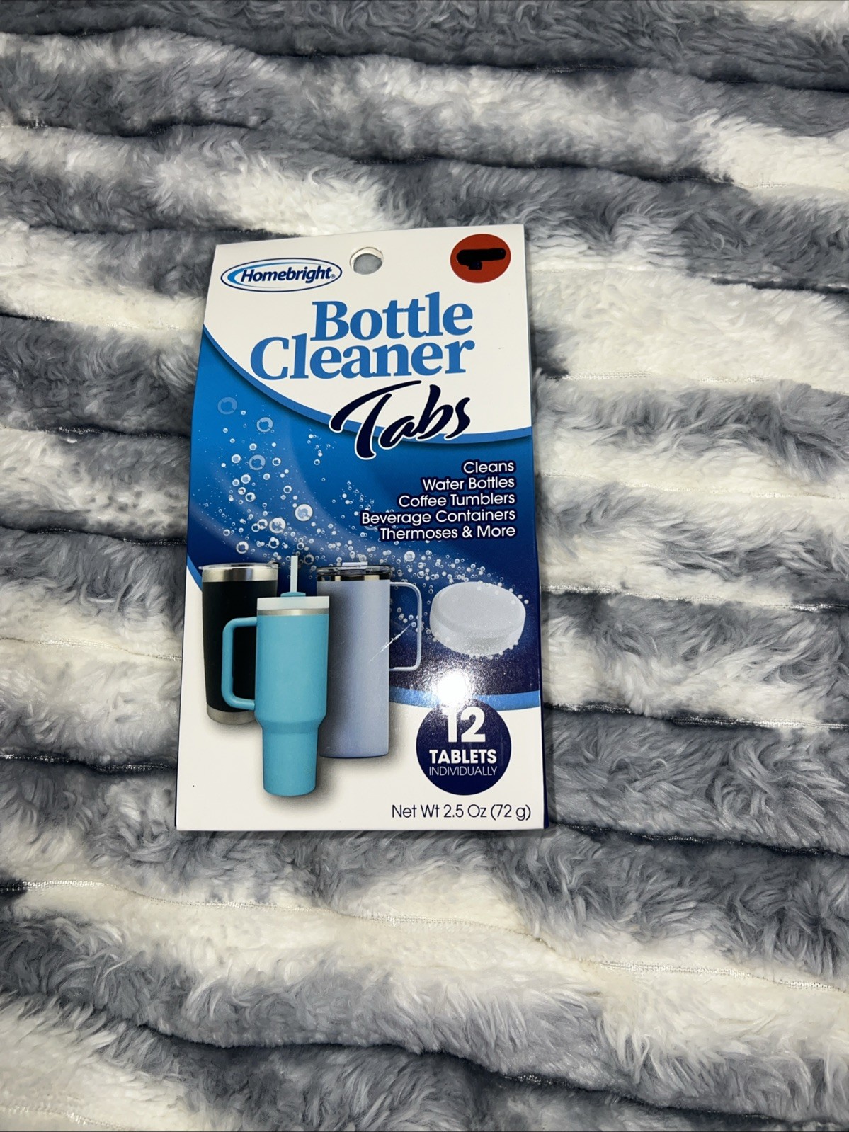 Bottle Cleaner Tablets 1pk 12pcs Cleans Water Bottles,Coffee/ Metal Tumblers-NEW gallery