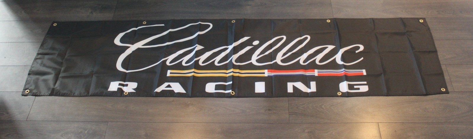 Cadillac Racing Banner Flag Big 2x8 ft Automotive Garage Mechanic Speed Shop gallery