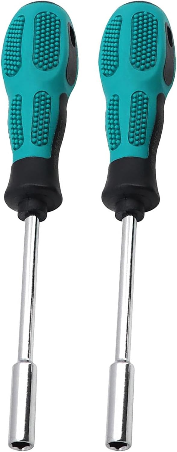 Bit Driver Handle,2 Pieces 1/4 inch Magnetic Screwdriver Green gallery