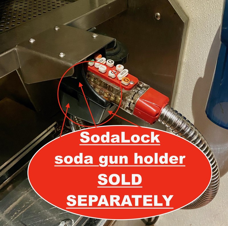 Soda Gun Vertical Mount - ONLY - This Product FITS Stainless Steel gallery