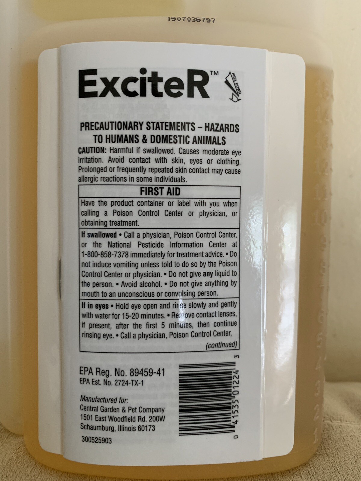 ExciteR Professional Insecticide 6% Pyrethrin 16oz Concentrate Ants Fleas Roach gallery