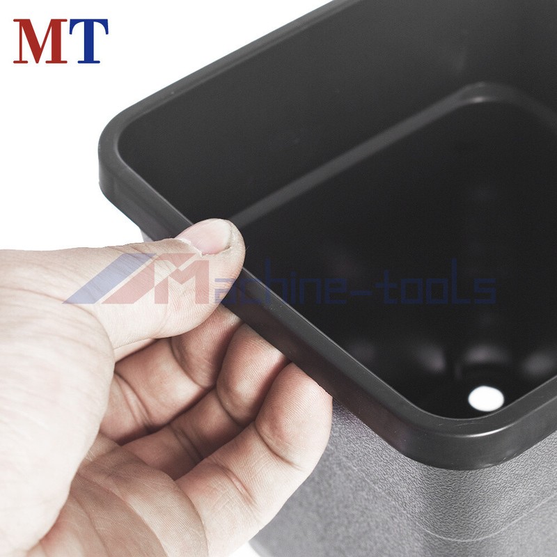 Re-Usable 10 Pack 2 Gallon Square Black Nursery Pot Plastic Plant Flower Pots gallery