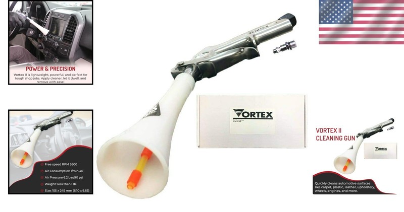 High-Impact Vortex II Air Cleaning Tool – Powerful & Versatile for Every Surface gallery