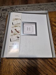 Hallmark Wedding Ring Monogram Memory Book