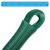 Plastic Coated Clothesline 1/8 Inch x 66 FT Steel Core Clothes Lines Wire Green gallery