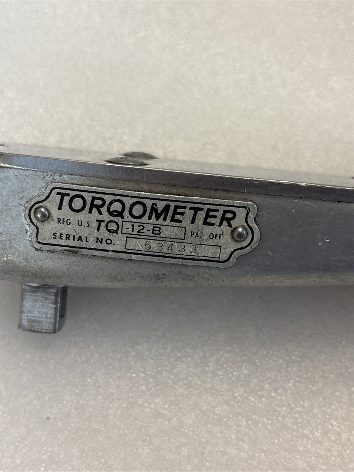 Snap-On Torqometer TQ12-B 3/8” Drive Dial Torque Wrench US/Metric 0-150 in-lbs gallery